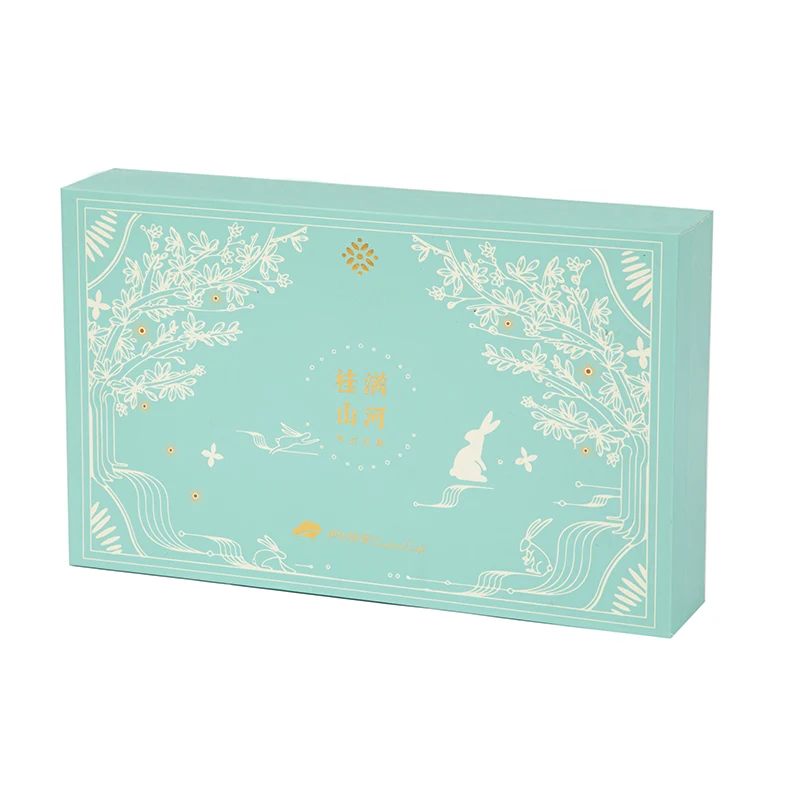 علبة هدايا من الورق المقوى مع غطاء